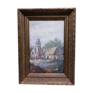 Old framed table
