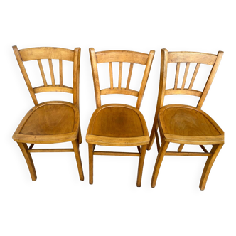 Set of three Bistrot Luterma chairs