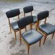 4 chaises scandinave