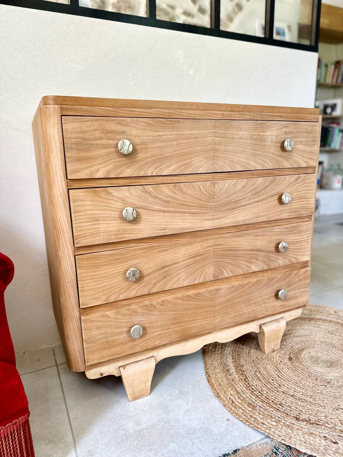 Revamped vintage chest of drawers