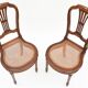 Paire de chaises d'époque 1900 de style Louis XVI