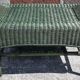Salon de jardin complet en rotin. (Sofa, fauteuils x 2, table basse)