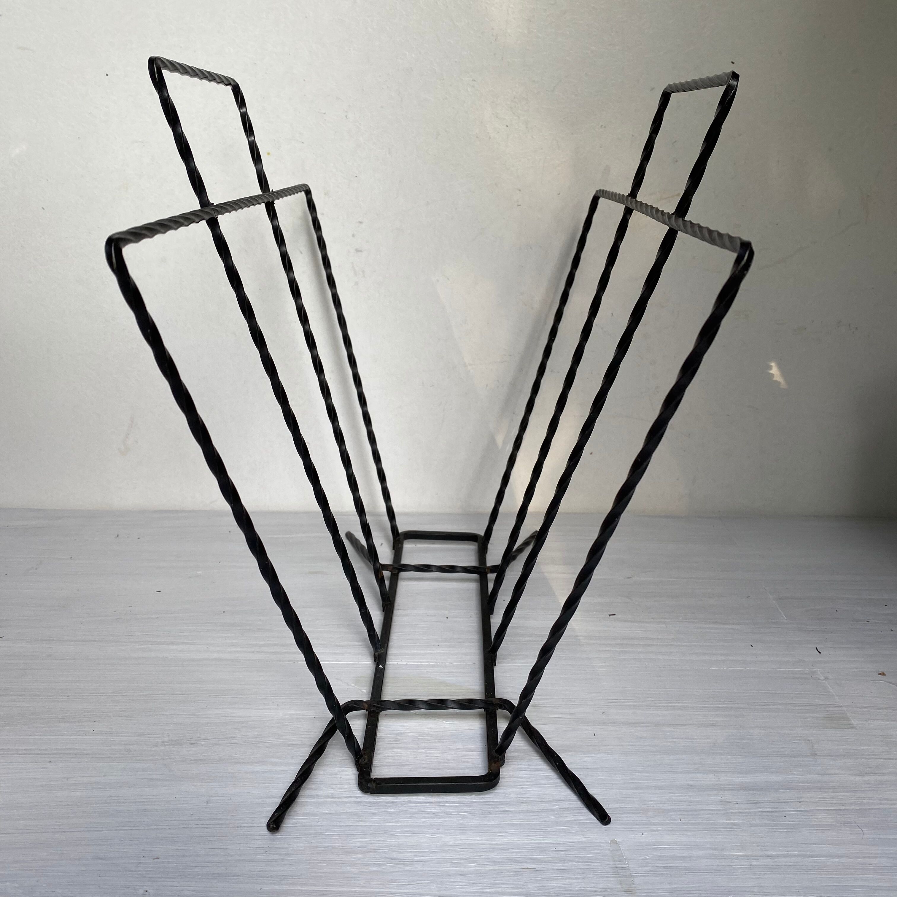Vintage magazine holder