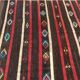 Vintage colorful rug, traditional handmade kilim 290 x 206 cm