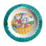 Assiette du céramiste sicilien Giovanni de Simone 1964