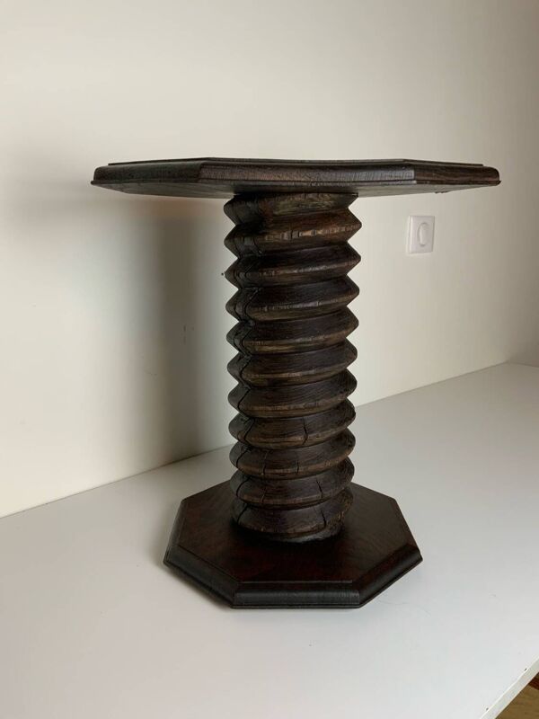 Guéridon vis Mid Century