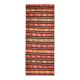 Vintage Turkish Oushak Handmade Wool Cotton Orange Runner Rug 132x332