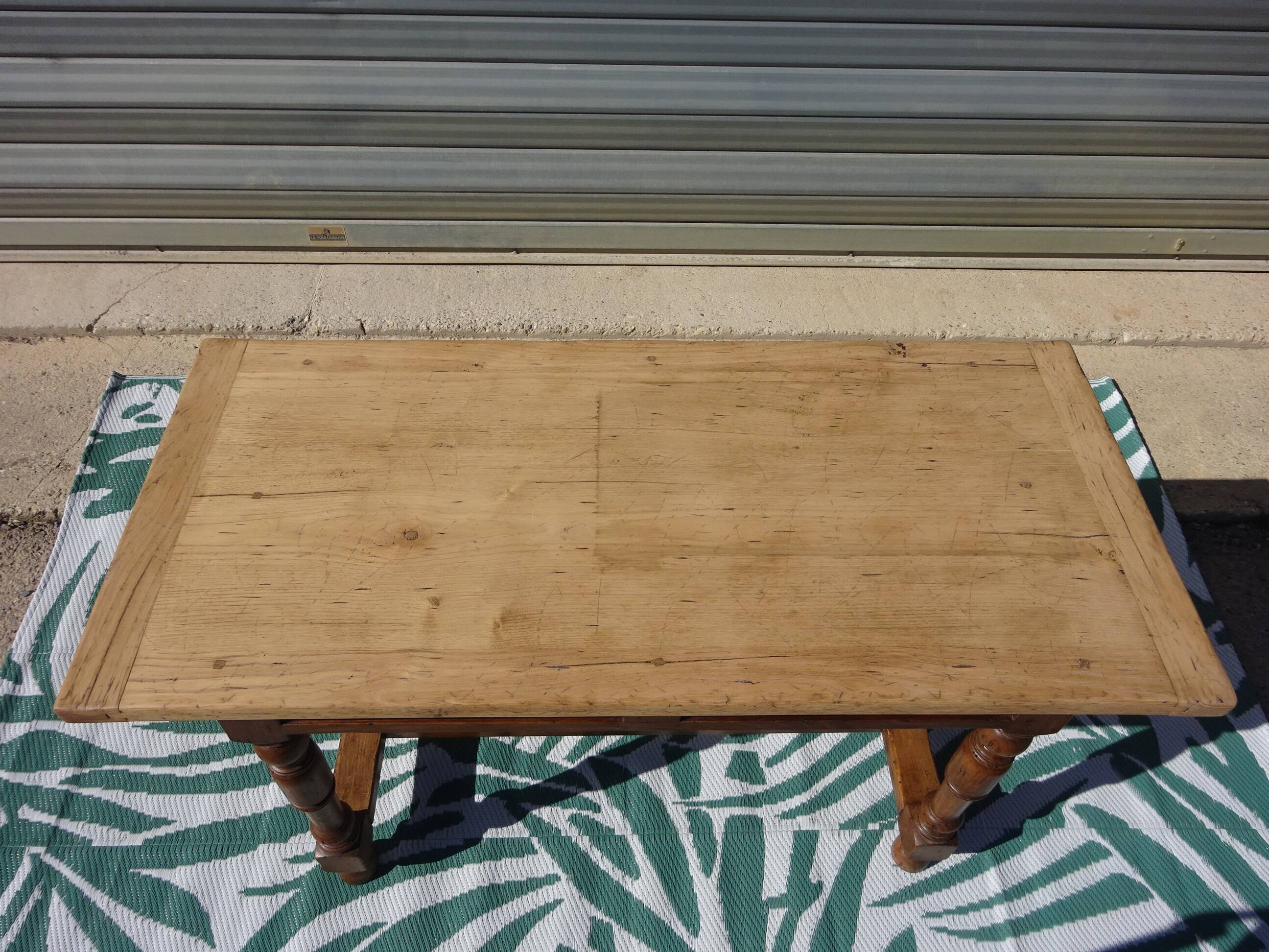 Oak solid wood desk