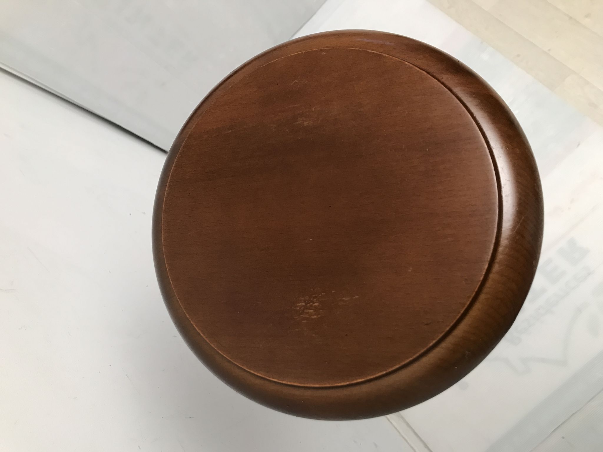 Wooden beech column harness turned 40s