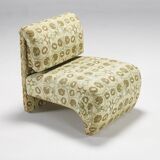 French flowered chair, 1960s