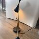 Eichholtz Cordero desk lamp in brass, black metal and marble.
