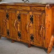 Sculptural brutalist sideboard 1970’s