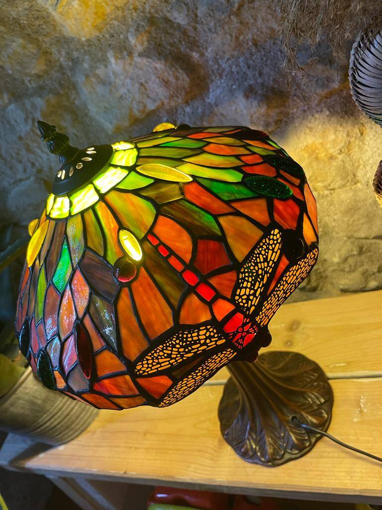 Tiffany style lamp