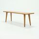 Banc par Carl Malmsten pour Svensk Suède années 1940