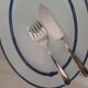 Silver fish cutlery dax Christofle model