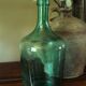 Green glass demijohn 2 L Viresa