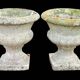 Paire vases Médicis en pierre reconstituée