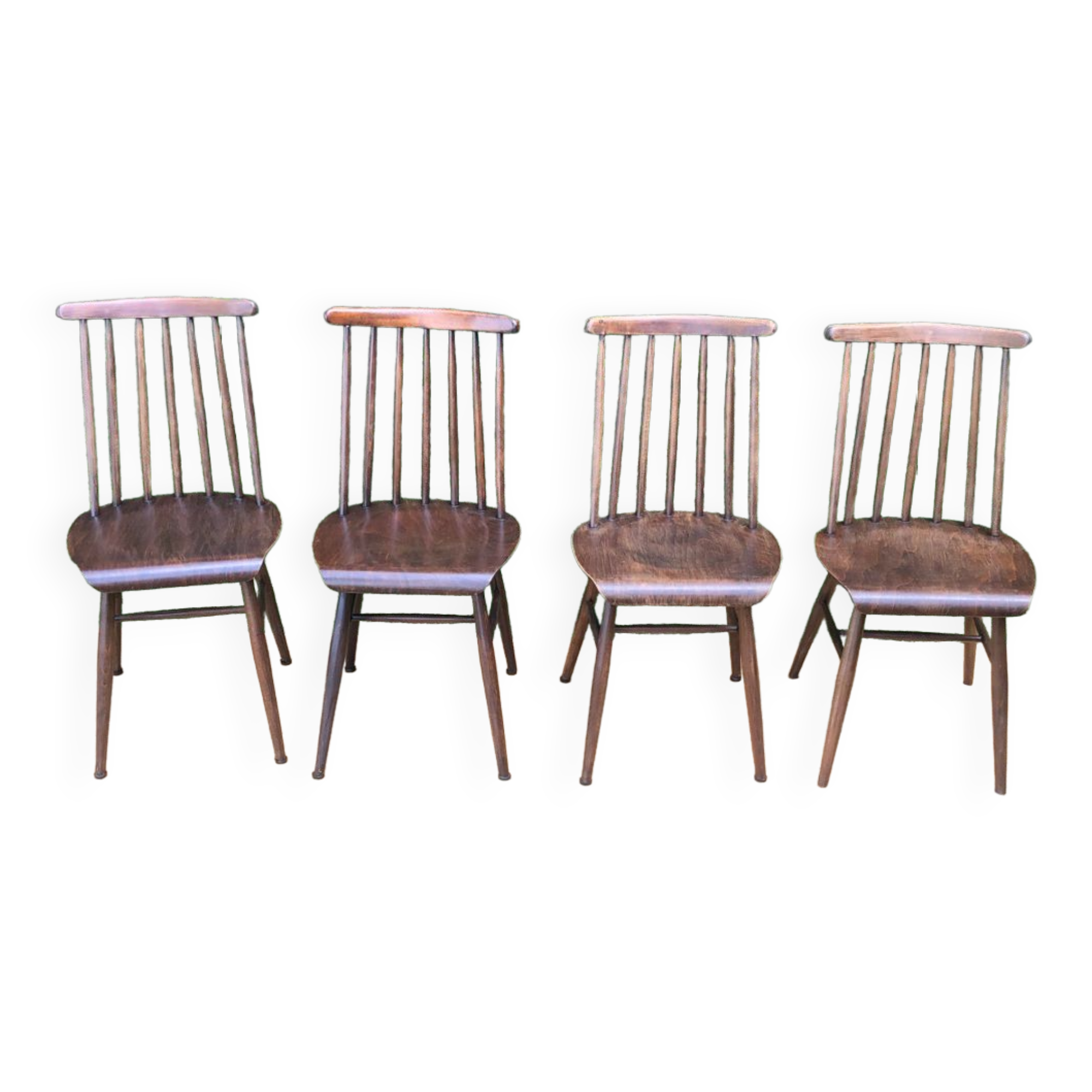 Vintage Scandinavian chairs.