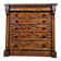 Chiffonier commode Biedermeier/Mahogany, première moitié du 19e siècle