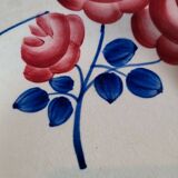 Lot 2 Art Deco plates ▪︎ Hippolyte Boulenger ▪︎ Red Rose