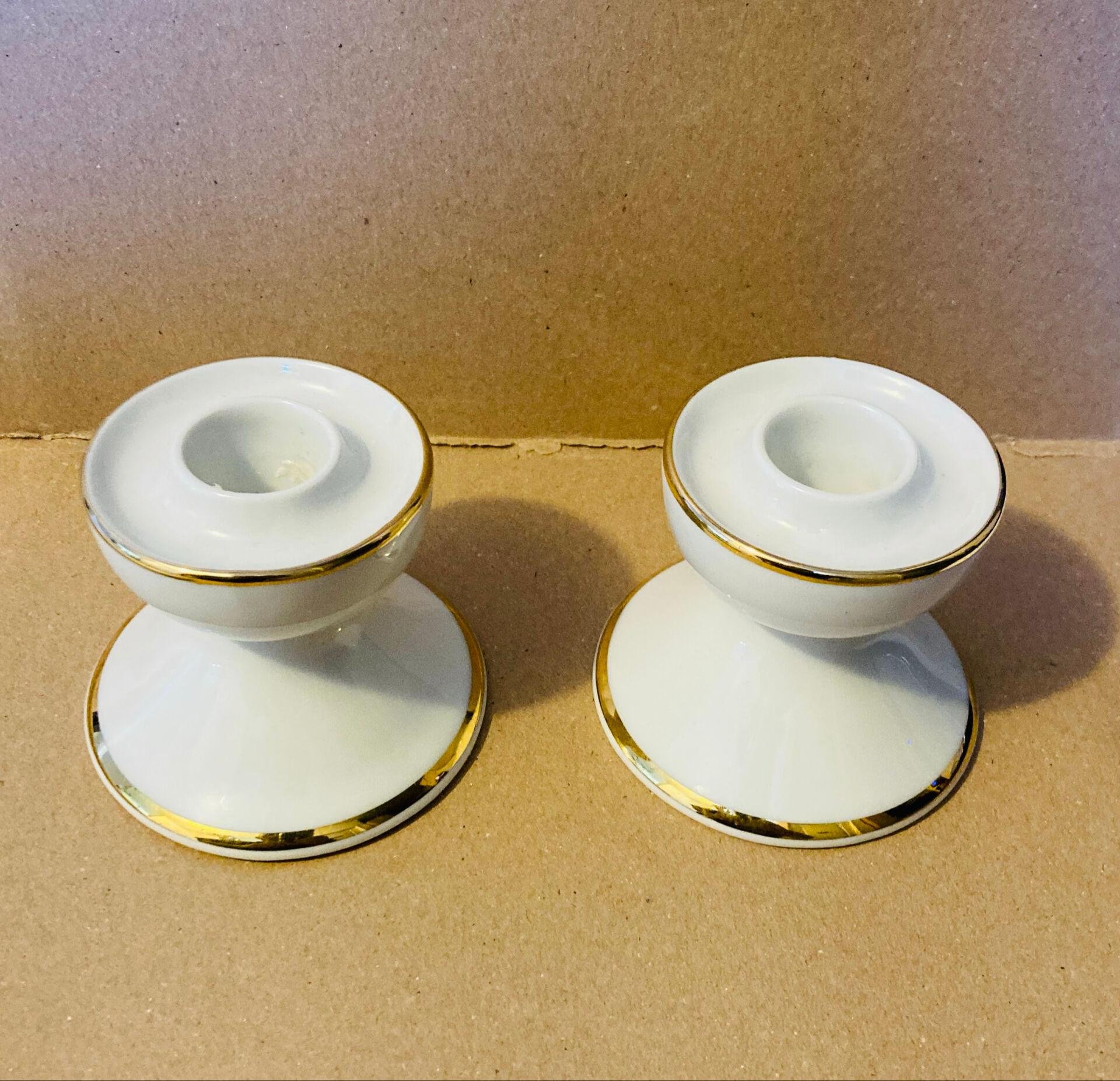 Vintage candlesticks stamped Winterling Marktleuthen Bavaria Germany