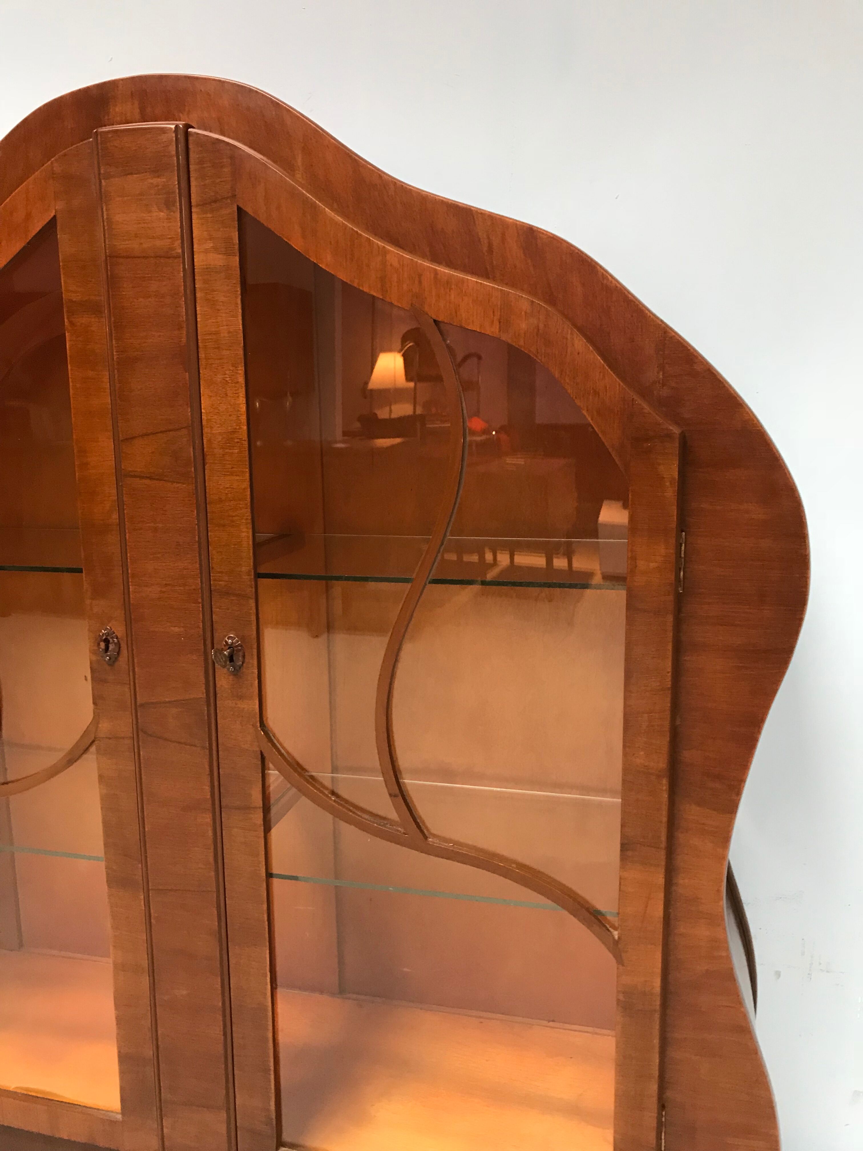 Art Deco display cabinet