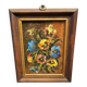 Daniel ROcquelin - Pastel Nature Morte Composition Florale " Pensées"