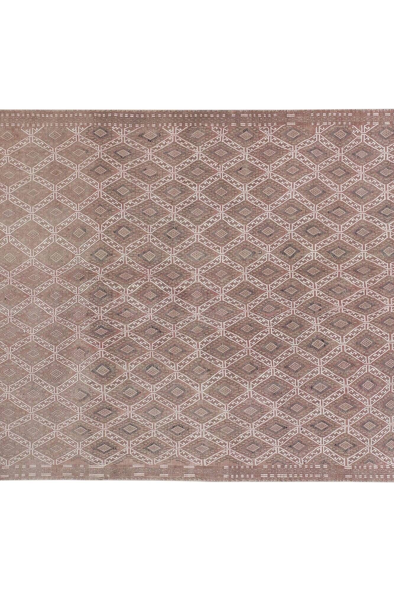 Vintage Turkish kilim, handwoven, 167x238 cm.