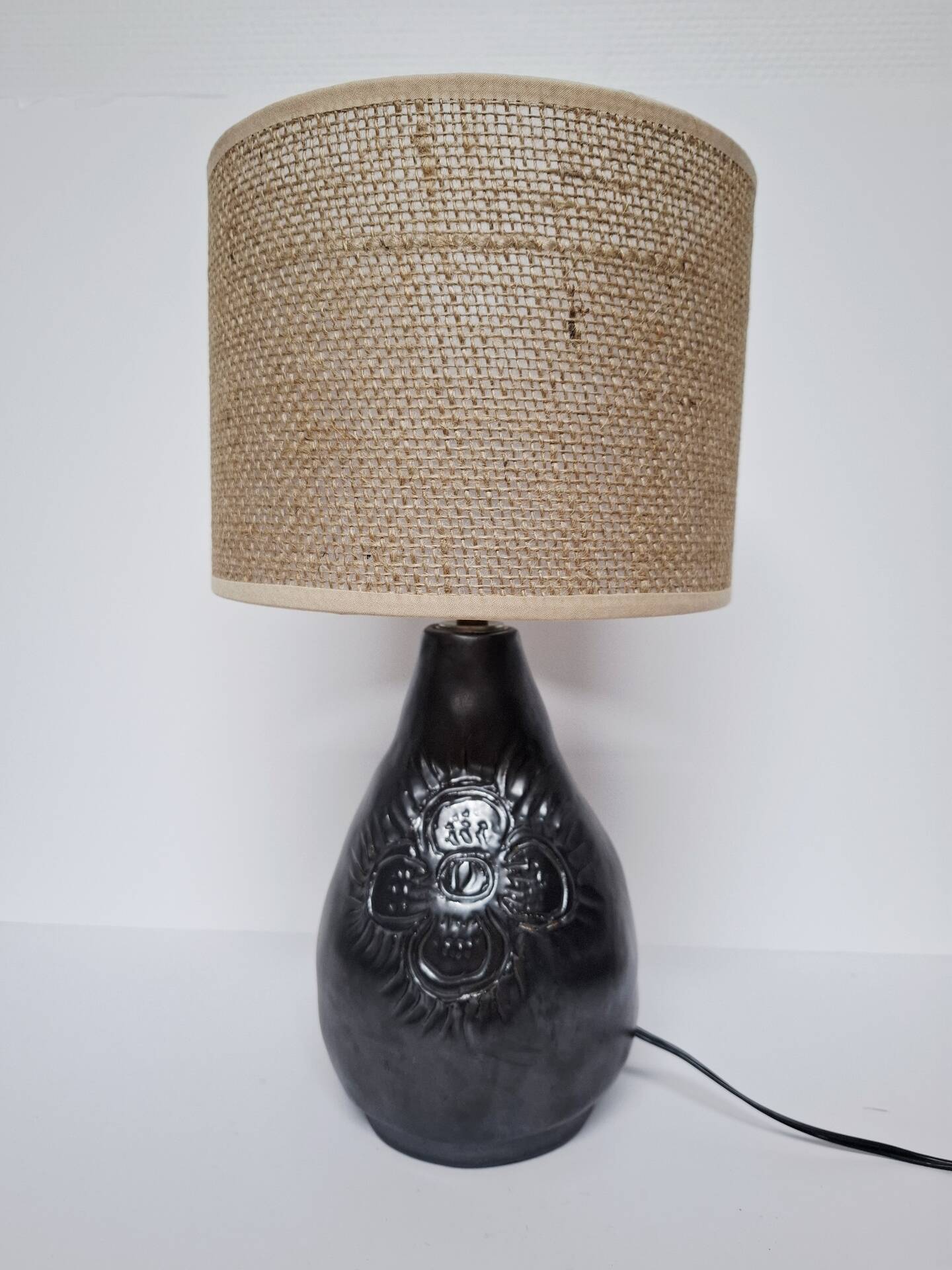 Lampe céramique vintage