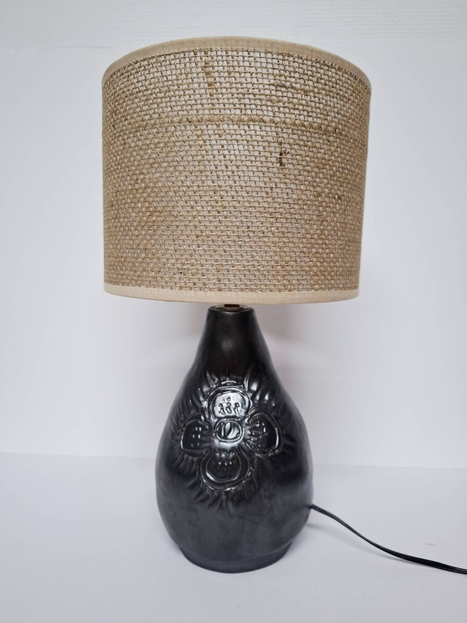 Lampe céramique vintage