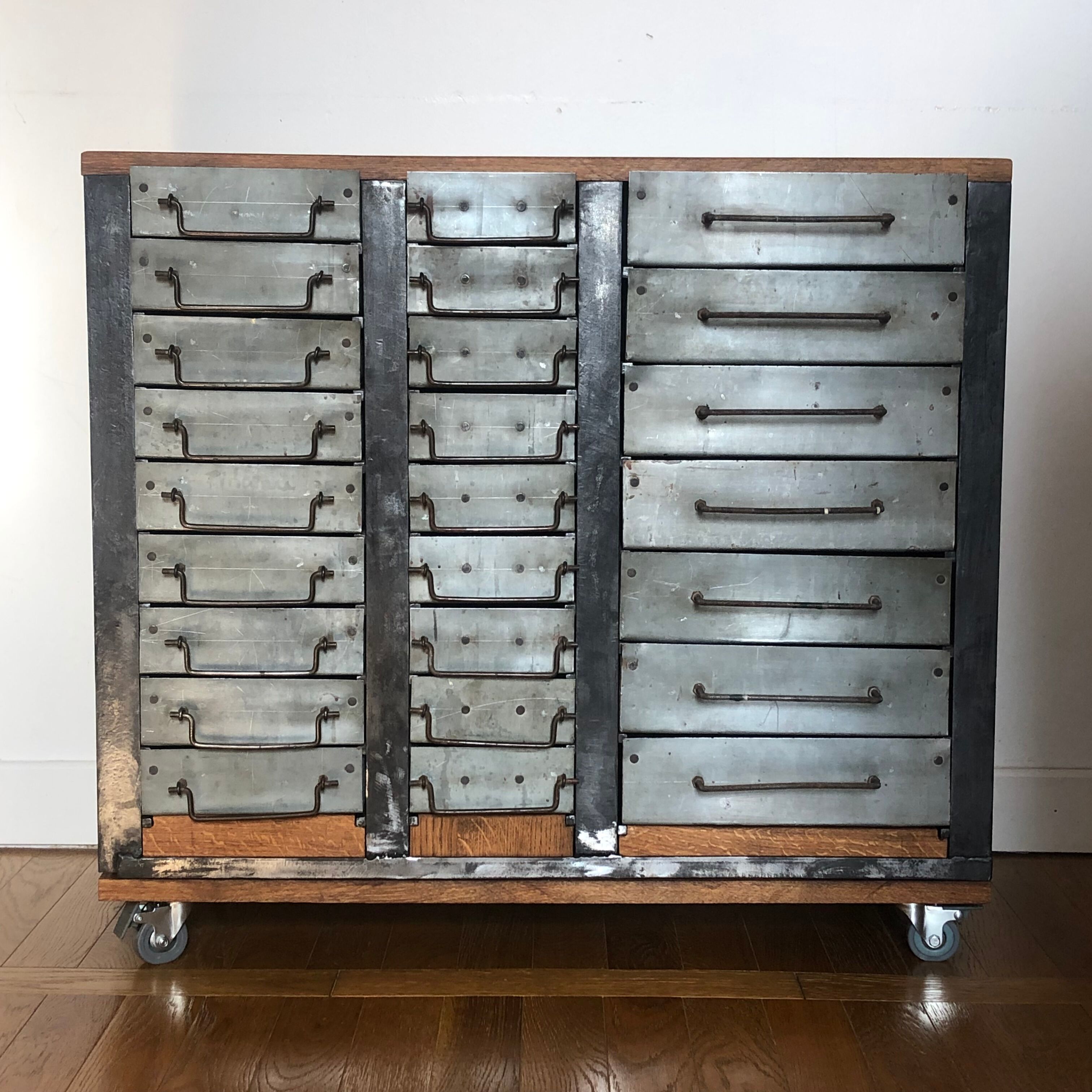 Metal and wood loom furniture