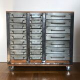 Metal and wood loom furniture