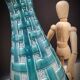 Vase style West Germany braided green 3458