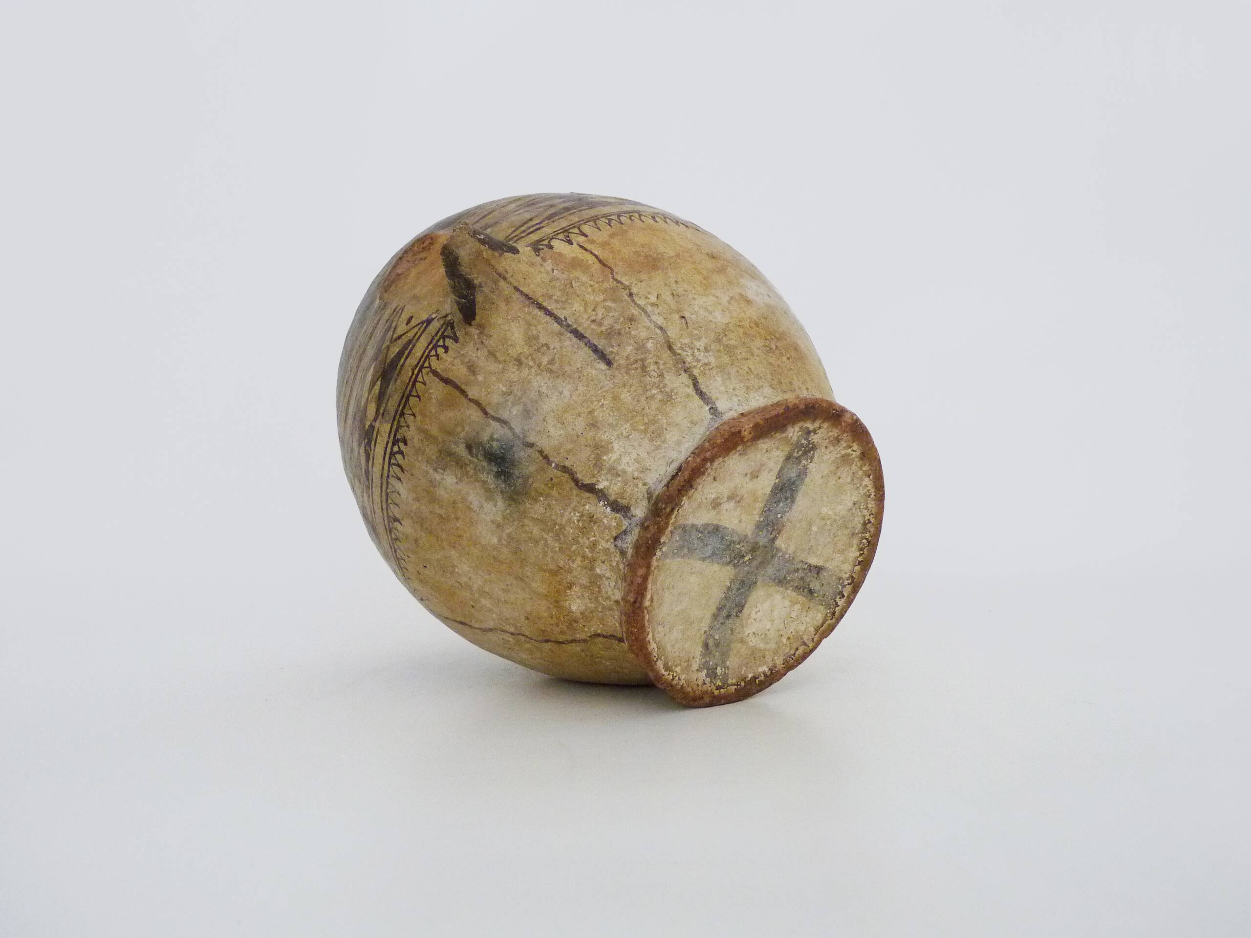 Iddeqi Kabyle pottery, Kabyle, Berber. Kabyle folk art. 30s 40s