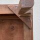 Carved solid Padouk chest of drawers 1950