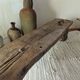 Solid oak coffee table