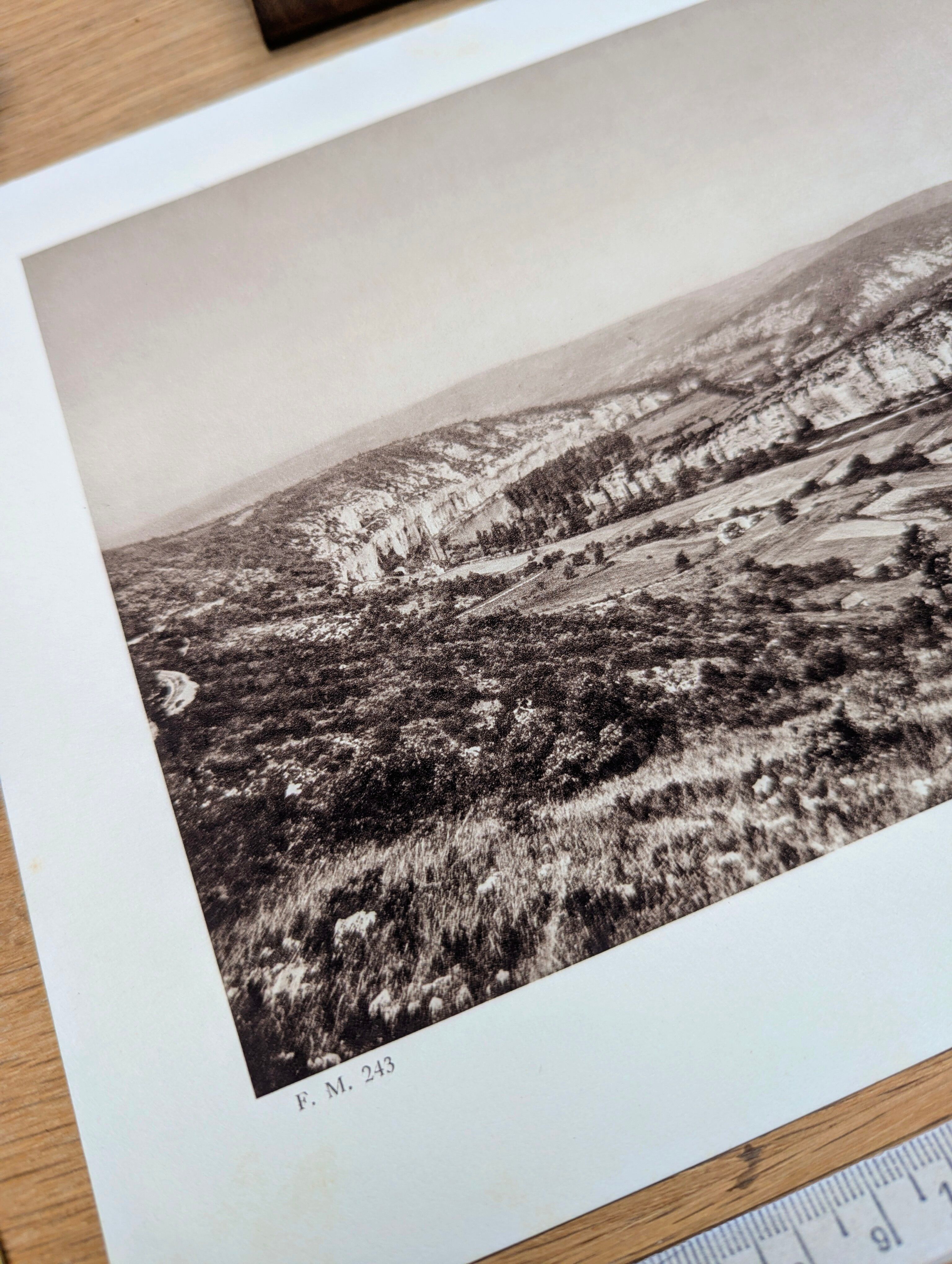 Condat, Lot, printed photo plate from 1942.