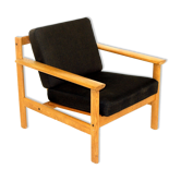 Fauteuil scandinave en chêne, Suède, 1960