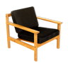 Fauteuil scandinave en chêne, Suède, 1960