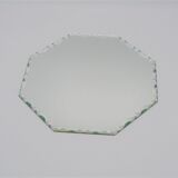Octagonal mirror tray