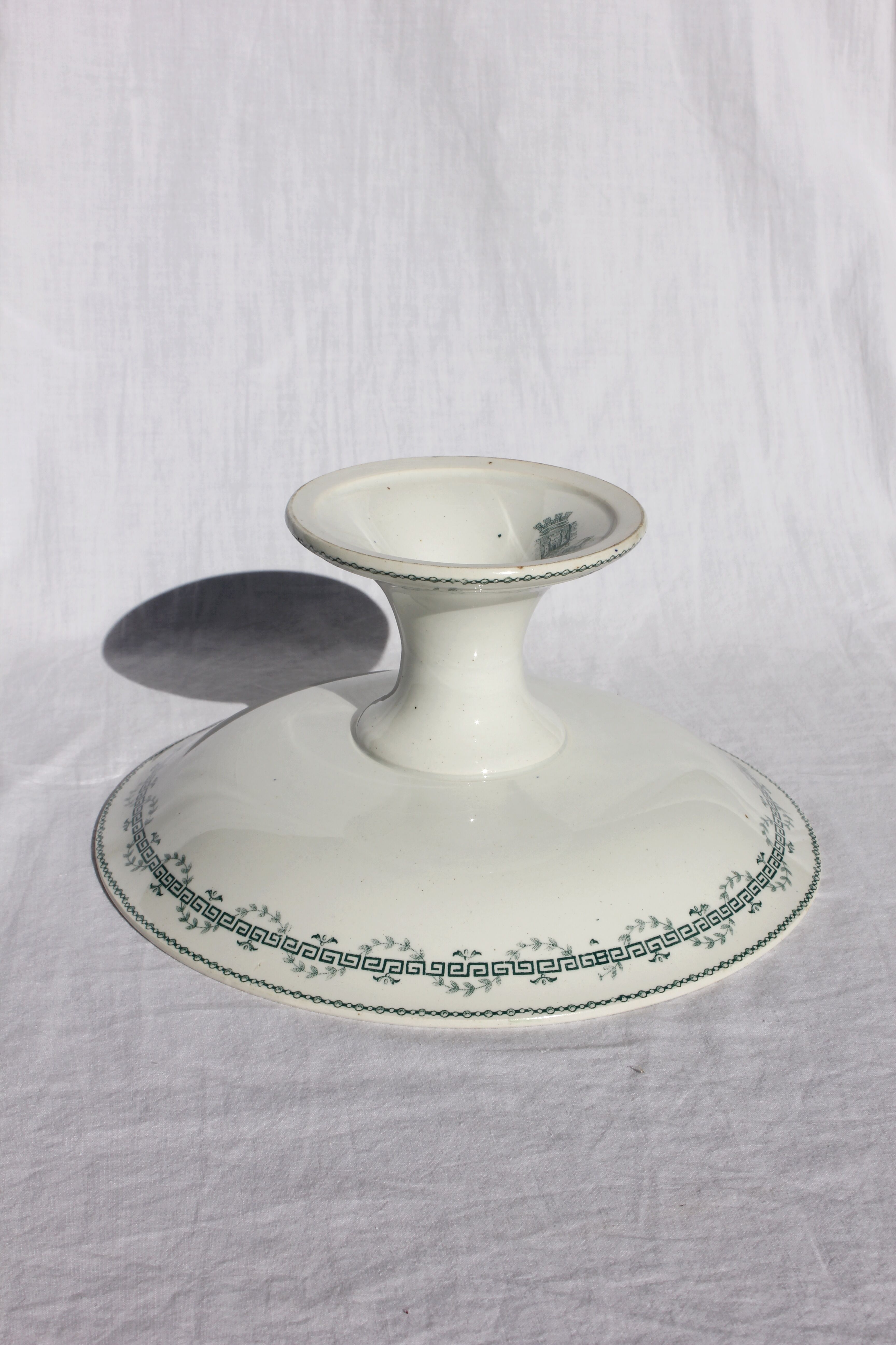 Compotier in iron earth "Austerlitz" Gien