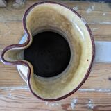 Ceramic pitcher from italy