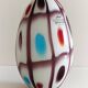 Murano Glass Colorful Ovoid Shaped Vase in The Style of A.Ve.M, Italy, 1960s