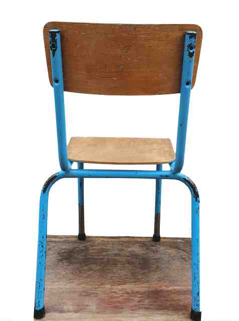 12 school chairs
