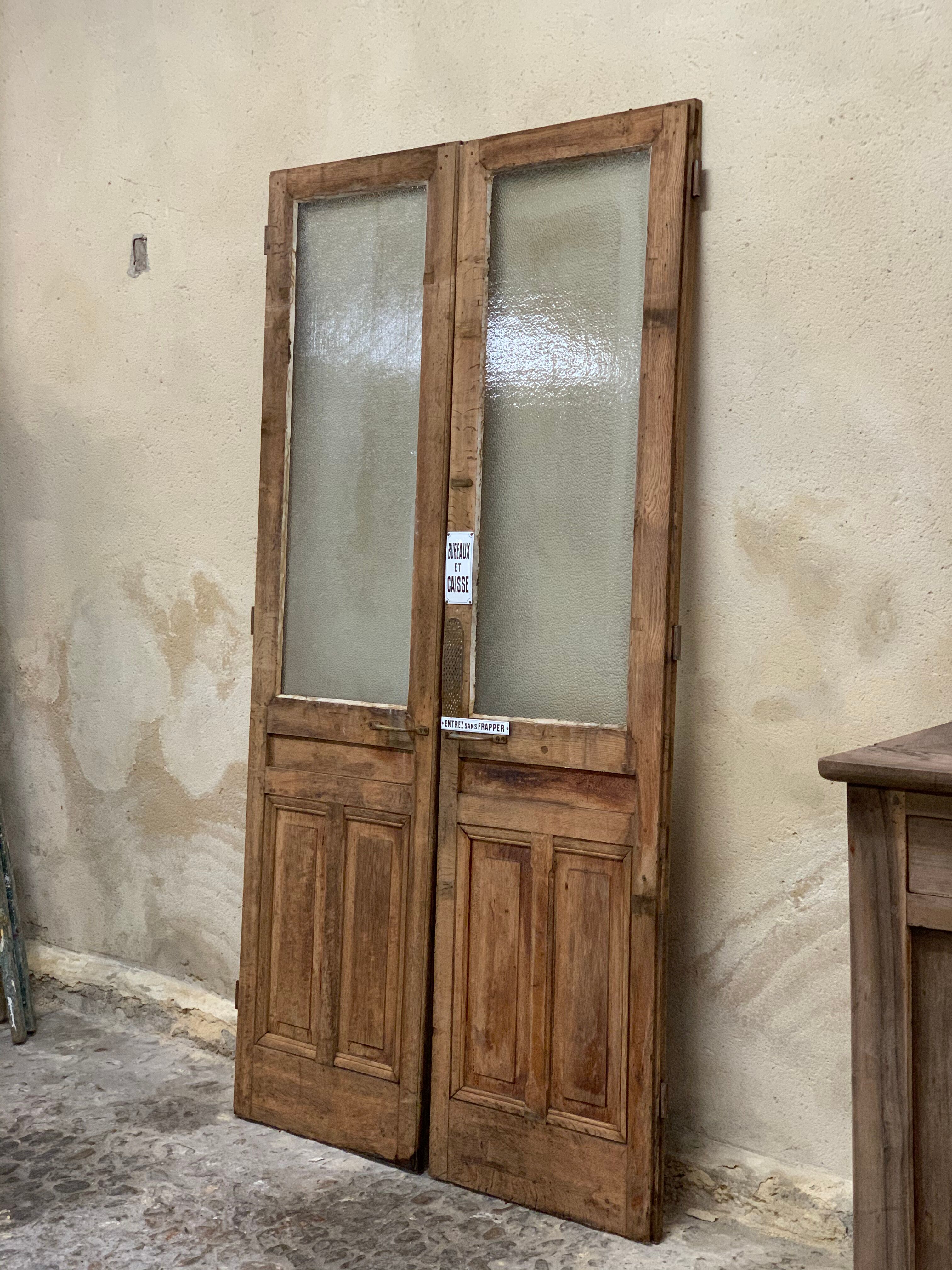 Pair of bank doors 1920