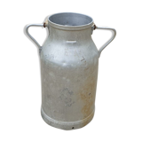Umbrella-carrying milk can