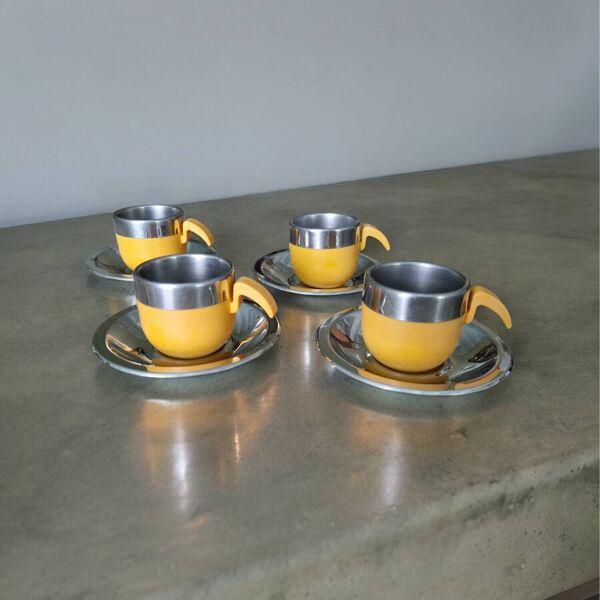 Lot de 4 tasses à café