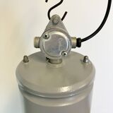 Industrial Italian Aluminium Pendant Lamp from Fael Luce, 1970s