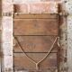 Miroir bois imitation bambou, miroir ancien, miroir à suspendre, déco intérieur