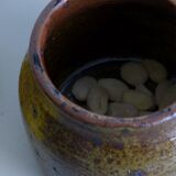 Pyrite sandstone pot